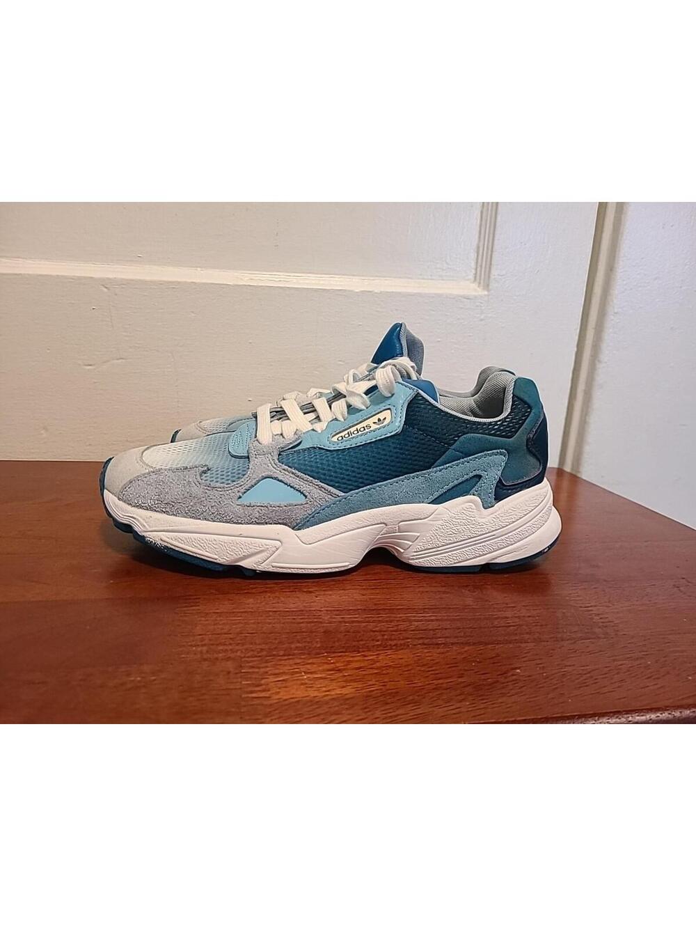 Adidas Women’s Torsión Shoes 675005 SZ US 8.5  Sneakers Teal Blue Ombre ( Paint)